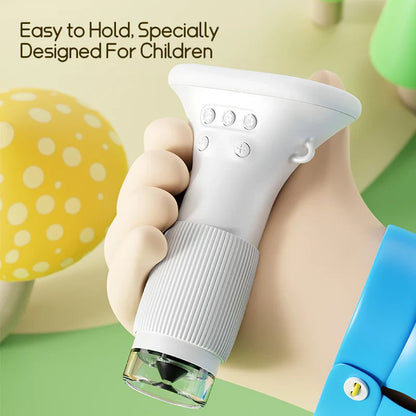 1000x Zoom Kids Microscope with 2-Inch Screen